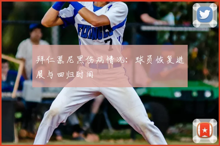 拜仁慕尼黑伤病情况：球员恢复进展与回归时间